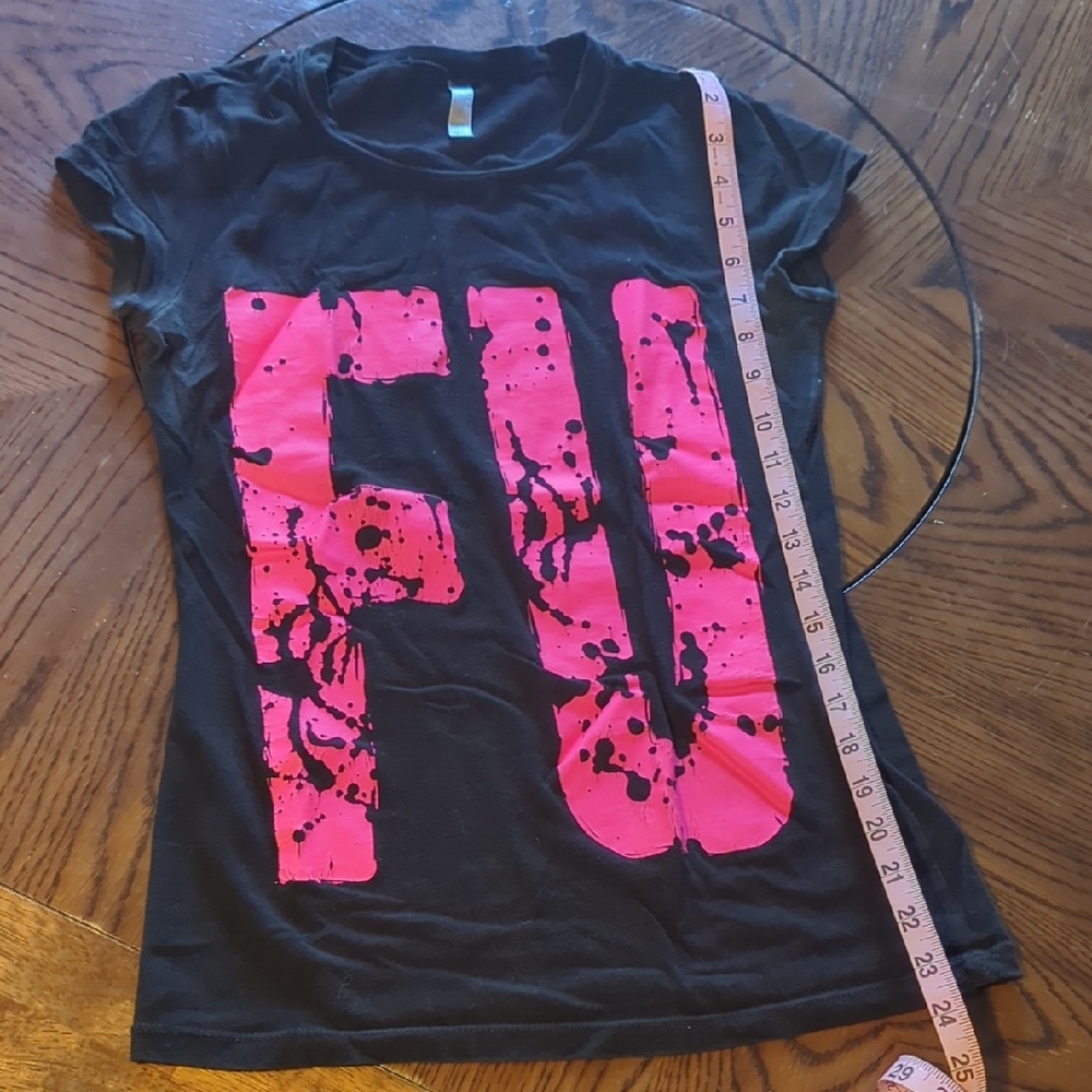 Black and Pink Graphic Kids Shirt